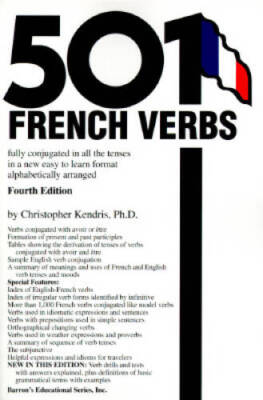 501 French Verbs: Fully Conjugated in All the Tenses in a New Easy- - ACCEPTABLE