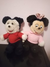 Vintage Disney Knickerbocker Mickey  Minnie Mouse