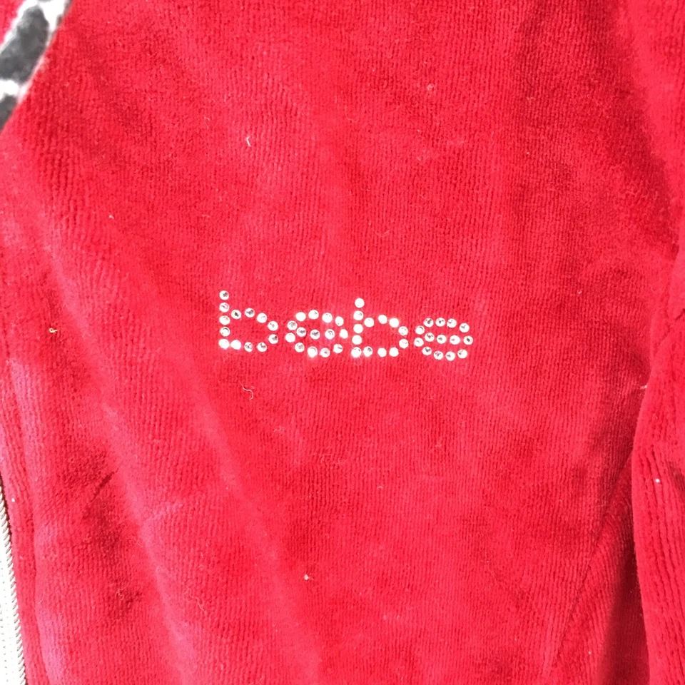Bebe Sudadera con Capucha Mujer Mediana Roja Mezcla de Algodón Con Capucha Manga Larga Bolsillo Foto 4 de 4