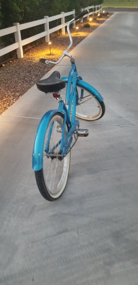 Bicicleta clásica de playa de 26" para mujer, cuadro de acero, leer descripción Foto 3 de 4
