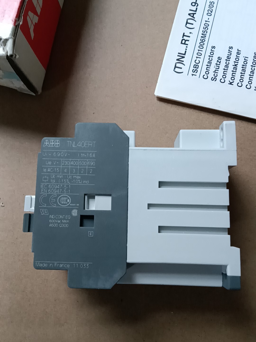 One ABB TNL40ERT  77-143VDC new Welcome counteroffer