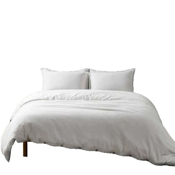 Linen Queen White Duvet Covers & Bedding Sets