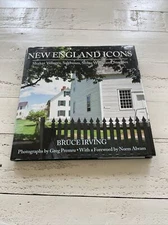 New England Icons: Shaker Villages, Saltboxes, Stone Walls, and Steeples SIGNED