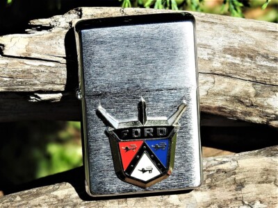 1983年製★Fordフォードマスタング★ミツバチバズビーキャラクターzippo Ford Vintage Logo Zippo Lighter - Ford Motor Company - Jubilee