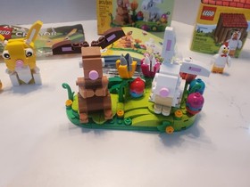 lego used lot easter sets 30550, 30643, 40523,  40587,  5004468