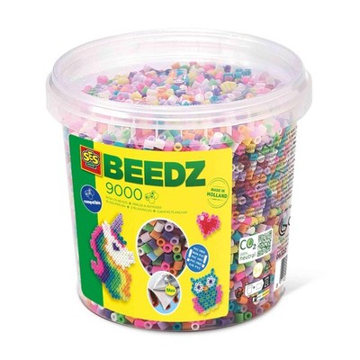 SES Creative 06322 Bügelperlenmix 9000 Trendyfarben, Diverse Farben (US IMPORT)