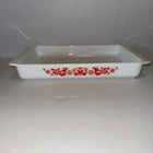 Vintage Pyrex Friendship Birds Red #933, 9x13 Casserole/Lasagna Baking Dish USA