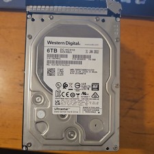 Western Digital 6TB  Ultrastar  hard drive hdd
