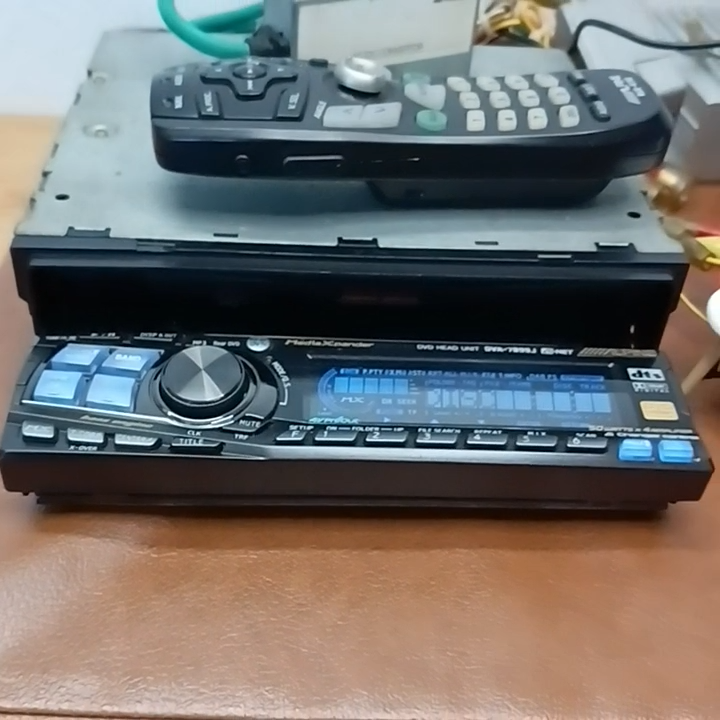 Alpine DVA-7899J 1DIN Car Audio CD DVD Tuner Player NTSC PAL Used