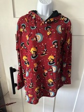 Lularoe Day Of The Dead Amber Hoodie Sweatshirt Medium