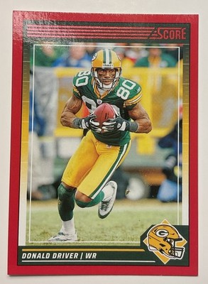 2024 Panini Score Donald Driver [Red] #108 | eBay