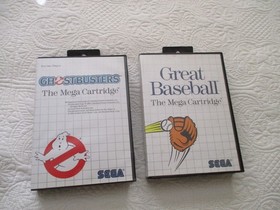 14 SEGA MASTER SYSTEM Games - Complete w/Manuals + Sega Posters - Tested