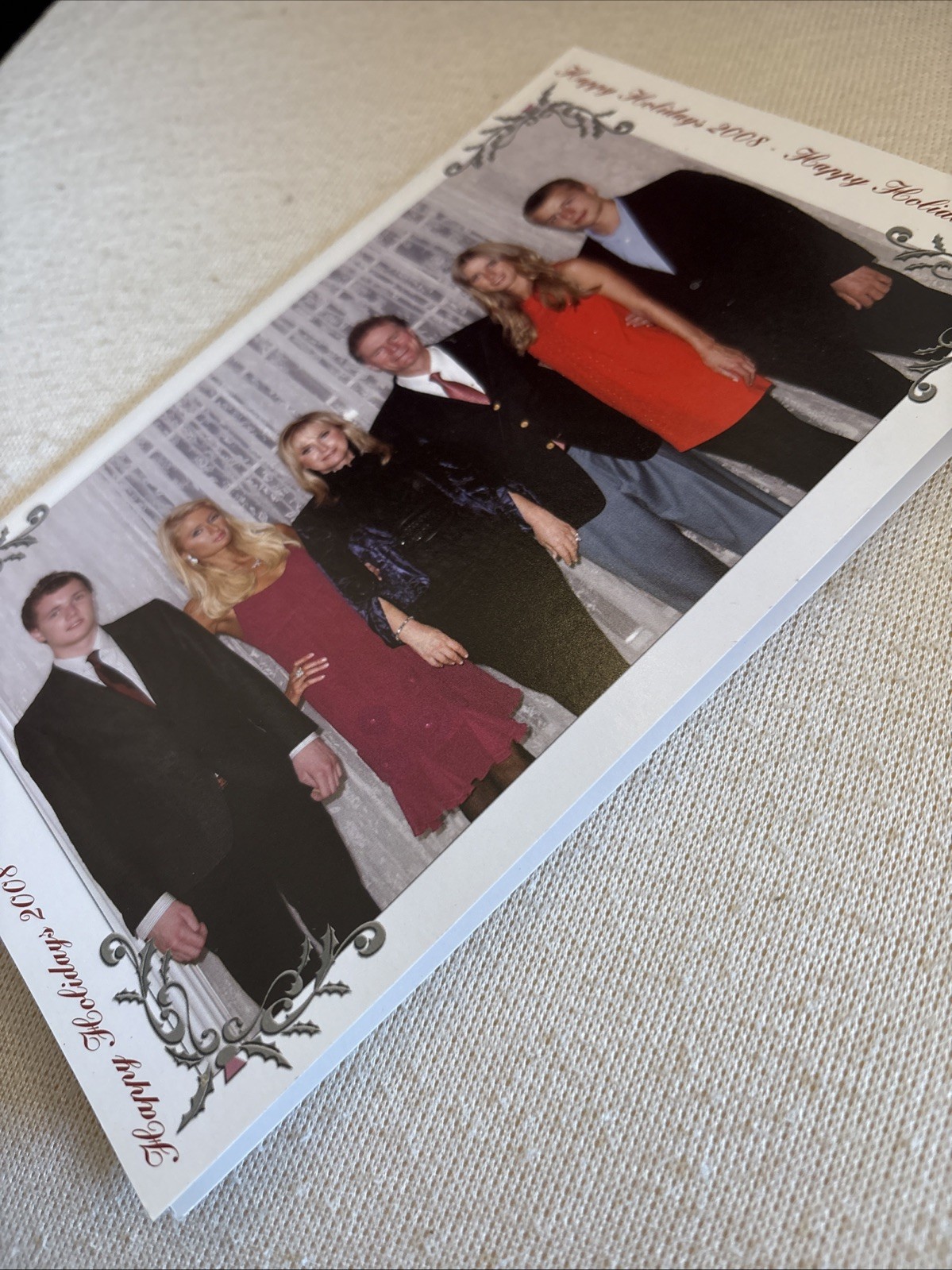 Happy holidays From 2008 the Hilton family Paris Nicky Barron Conrad Celebrity