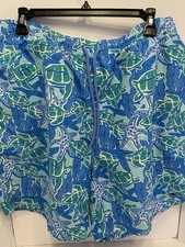 Vineyard Vines Mens Swim Trunks XL Tropical Beach Print