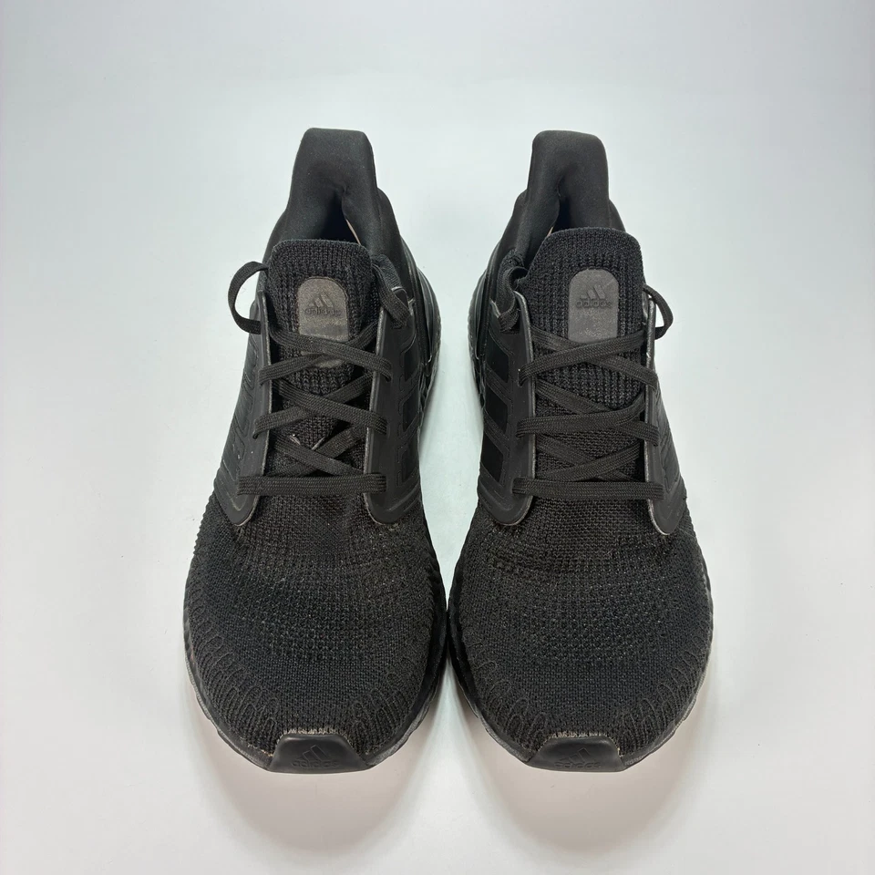 Adidas Ultraboost 20 Triple Black Lace Up Running Shoes FU8498 Women's Size 8 - Image 3 of 4