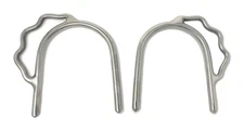 AJ Tack Ladies Stainless Steel Slip On Bumper Spurs