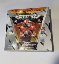 NEW 2021 PANINI PRIZM DRAFT PICKS FOOTBALL HOBBY BOX 5 AUTOGRAPHS RC AUTOS 🔥🔥