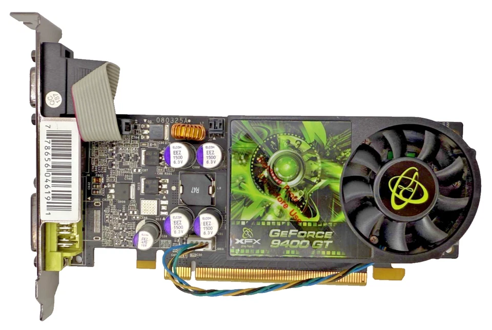 XFX Nvidia GeForce 9400 GT 512MB DDR2 Graphics Card - Image 2 of 4