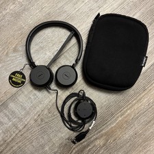 Jabra Evolve 20 SE UC Mono Stereo USB-C Wired Corded Headset with Microphone   