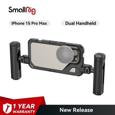 SmallRig Handheld Phone Cage Kit für iPhone 15 Pro Max 7-mm-Filteradapter