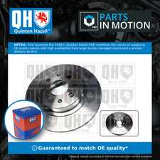 2x Brake Discs Pair Solid fits FIAT PUNTO EVO 199 1.3D Rear 09 to 12 264mm Set