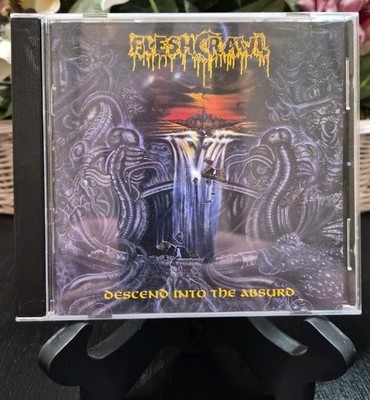 Fleshcrawl - Descend Into The Absurd CD 1993 Canadian Release
