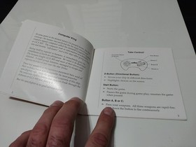 Sol-Feace Sega CD Genesis Instruction Manual Only  No Game