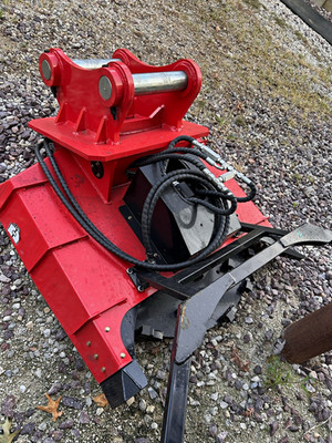 GIYI GY-EDM320 Excavator Disc Mulcher Attachment 39in Cutter Fits CAT 320