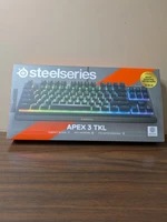 SteelSeries Apex 3 TKL Gaming Keyboard Wired New