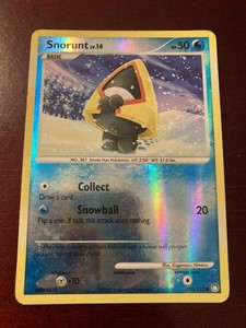 Snorunt 100/123 Diamond & Pearl Mysterious Treasures Reverse Holo Pokemon Card