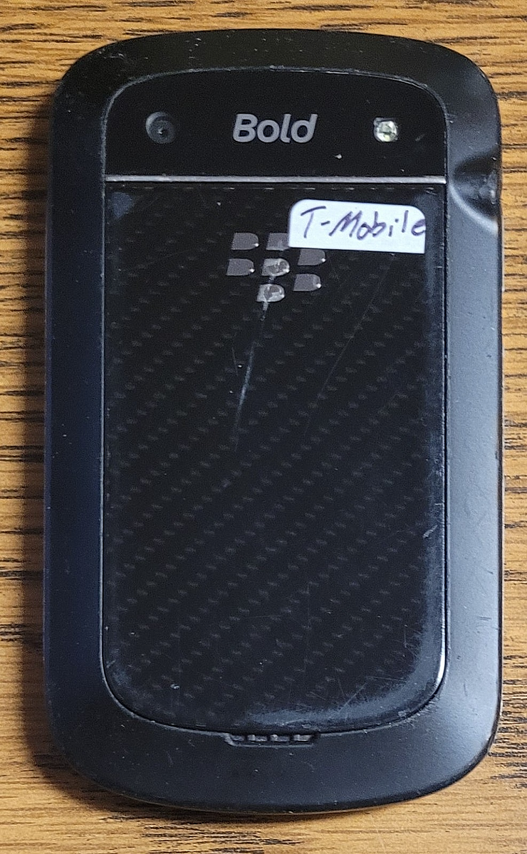 BlackBerry Bold Touch 9900 - Black & Silver ( Unlocked ) Rare