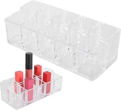 Yinhing Lippenstifthalter Organizer, Lippenstift Rack, 10 Raster Transparent