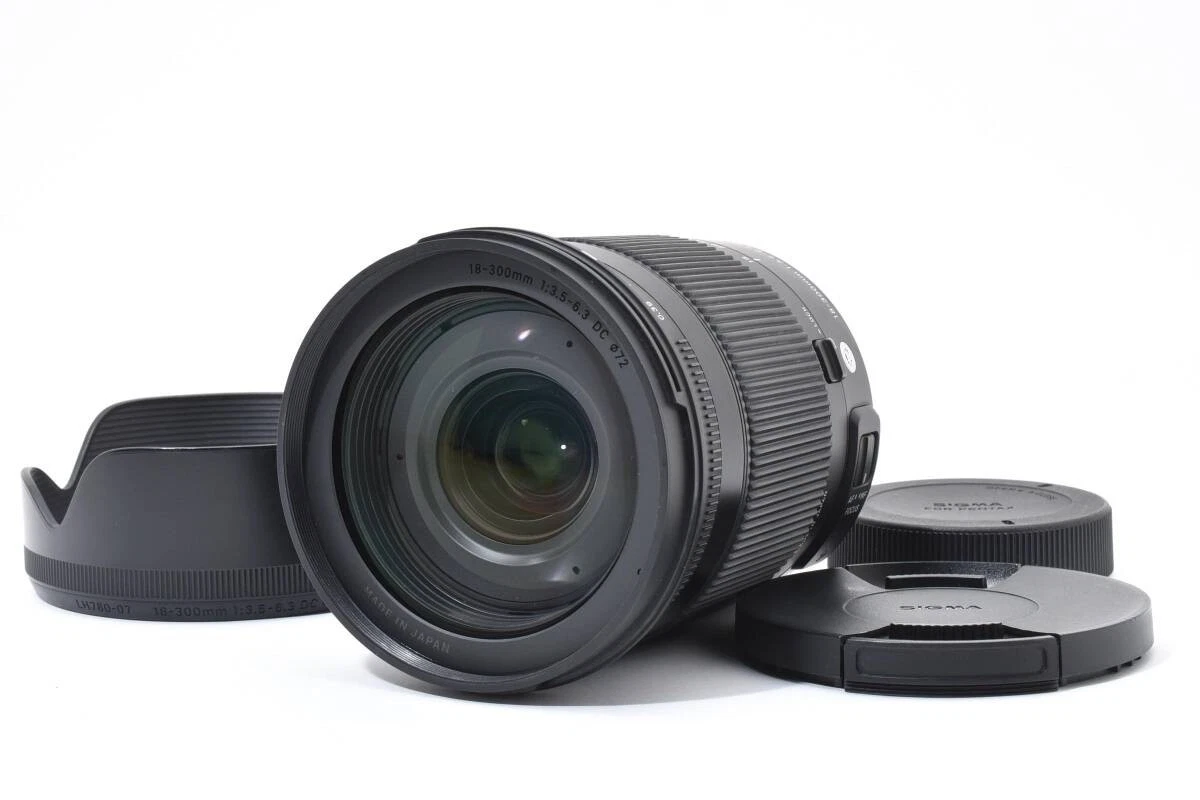 Sigma 18-300mm Focal Camera Lenses for sale | eBay