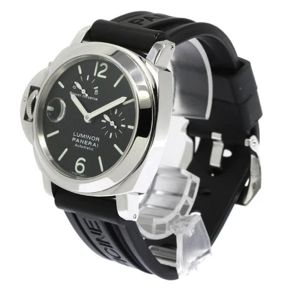Panerai — Officine Panerai Luminor PAM00123 44mm SS Black Dial Automatic Watch #C2052