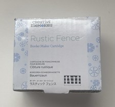 Creative Memories Rustic Fence Border Maker Cartridge Punch Picket New NIB