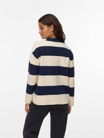 Strickpullover Vero Moda Vmsaba Damen, GrößE M, Blau, Baumwolle, Pullover