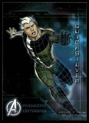 Quicksilver 2015 Upper Deck Avengers Age of Ultron #AD-Q Avengers' Database