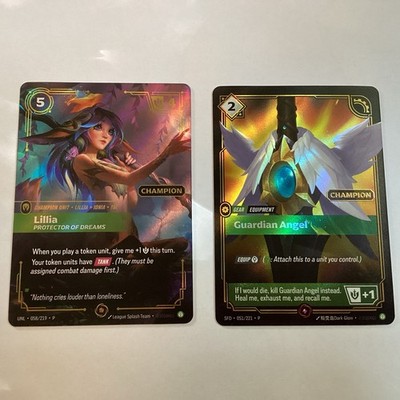 Riftbound Lillia + Guardian Angel  Summoner Skirmish Siegerpromo Champion