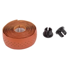 Tape and Plugs Origin8 Classique Sport Leather Honey with Resin Plugs