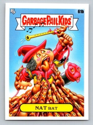 2022 Topps Garbage Pail Kids Book Worms Series 1 NAT RAT #61b