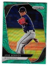 2020 Panini Prizm Baseball Teal Wave  Prizm Jose Berrios 