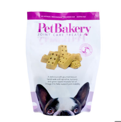 PET BAKERY JOINT CARE DOG TREATS GOURMET DOG BISCUITS NO ADDED SALT 100G