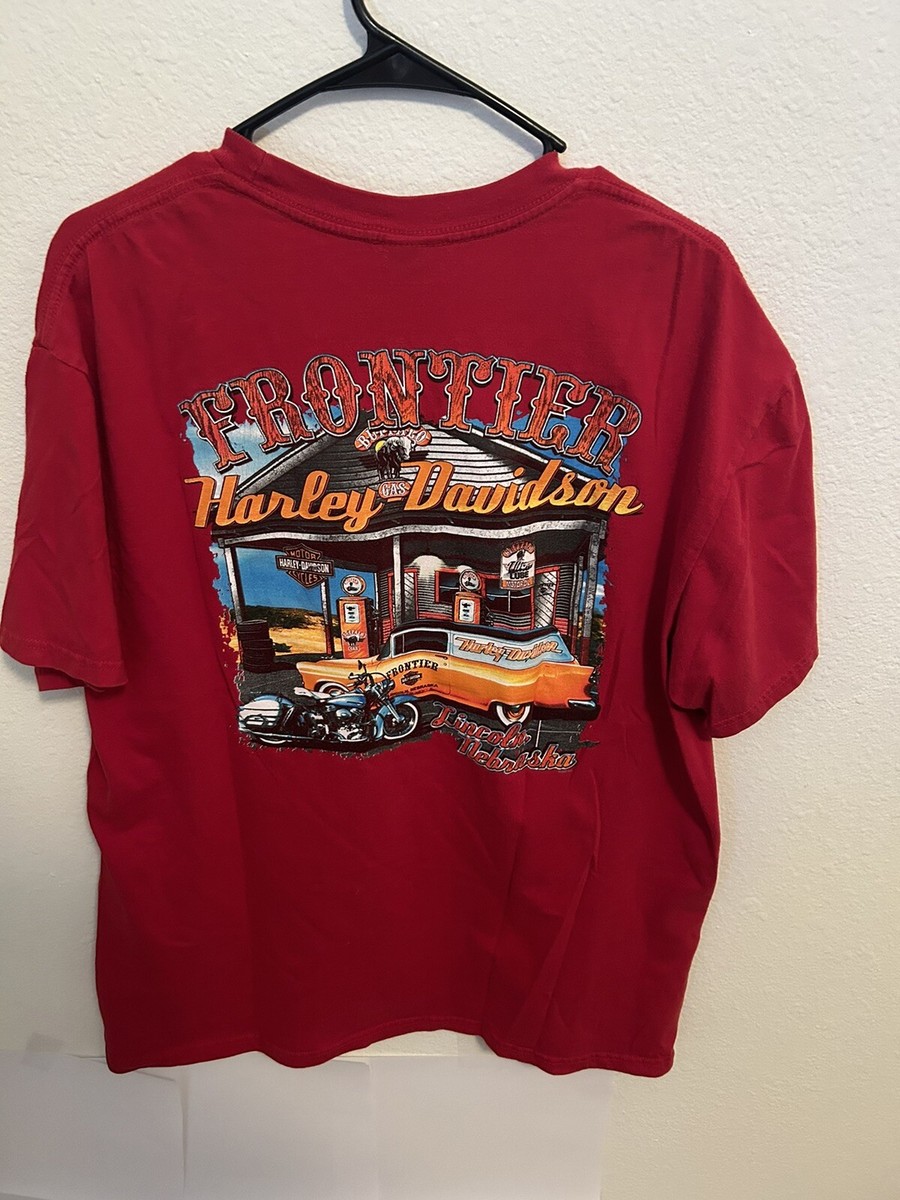Harley Davidson - Graphic Tshirt - Frontier - Lincoln Nebraska