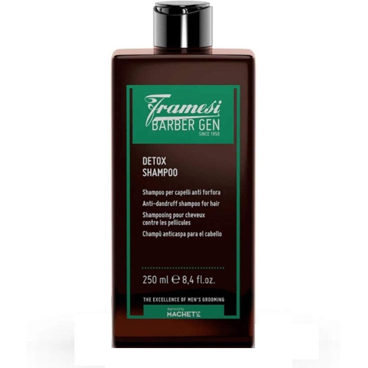 Framesi BARBER GEN Detox Shampoo 250ml shampoo uomo detossinante antiforfora