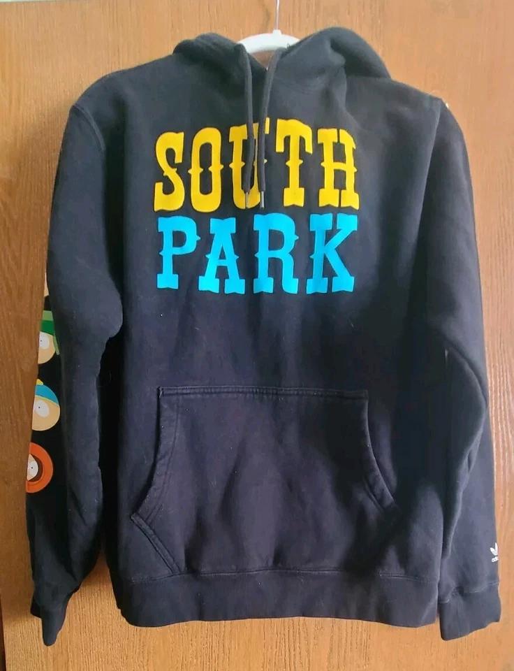 Adidas Sudadera con Capucha South Park Pullover Sudadera Para Hombres Mediana Cartman Stan Kyle Kenny Foto 2 de 4