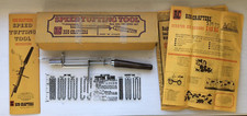 Vintage Rug Crafters Speed Tufting Tool Set  Unworked 2'x3' Rug Pattern "Swan"