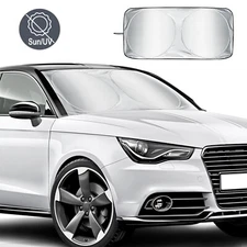 Fit For Ford Car Sun Visor Windshield Cover Sun Shade Front Window UV Shield