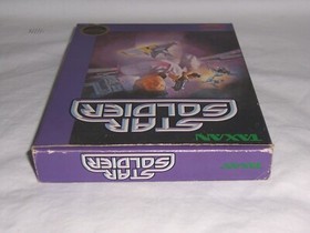 Star Soldier (Nintendo NES) Taxan Game CIB COMPLETE IN ORIGINAL BOX VERY NICE