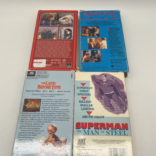 Vintage Ten (10) Vhs Misc. Untested Lot! - Picture 8 of 13