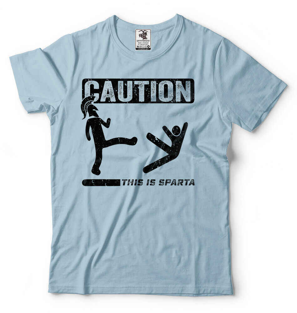 Warning This is Sparta Funny Spartan Shirt. Funny Meme 